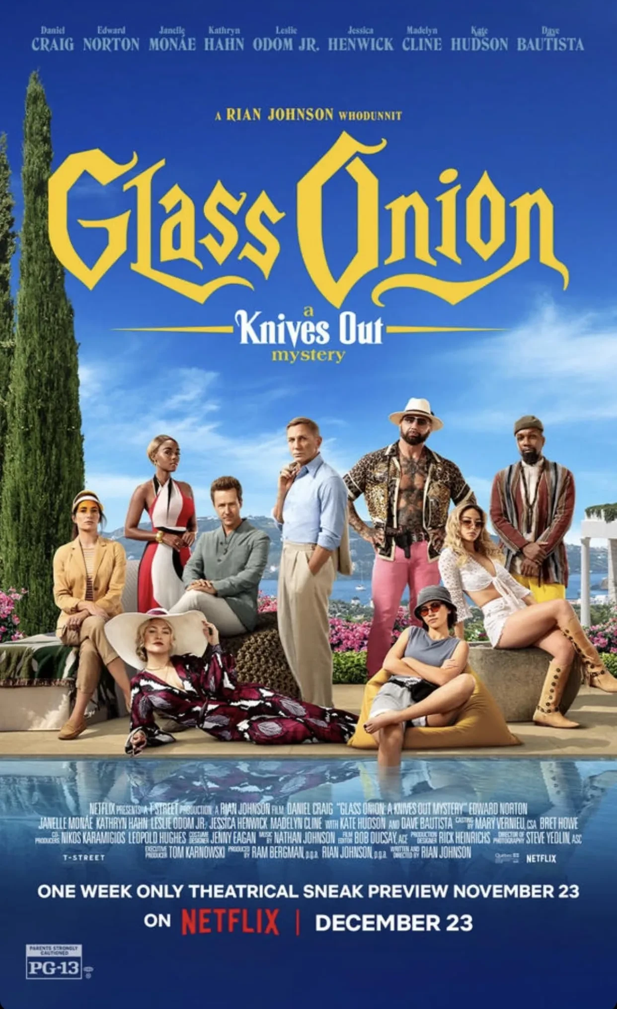 Glass Onion Poster