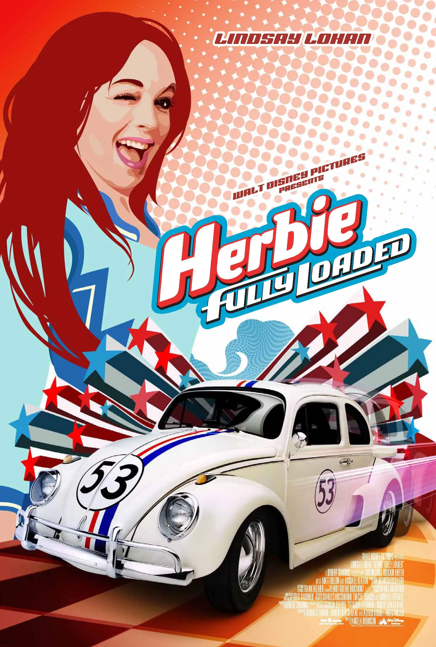 Herbie Fully Loaded Poster