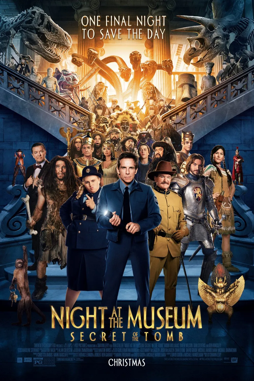 Night at the Museum: Secret of the Tomb Poster