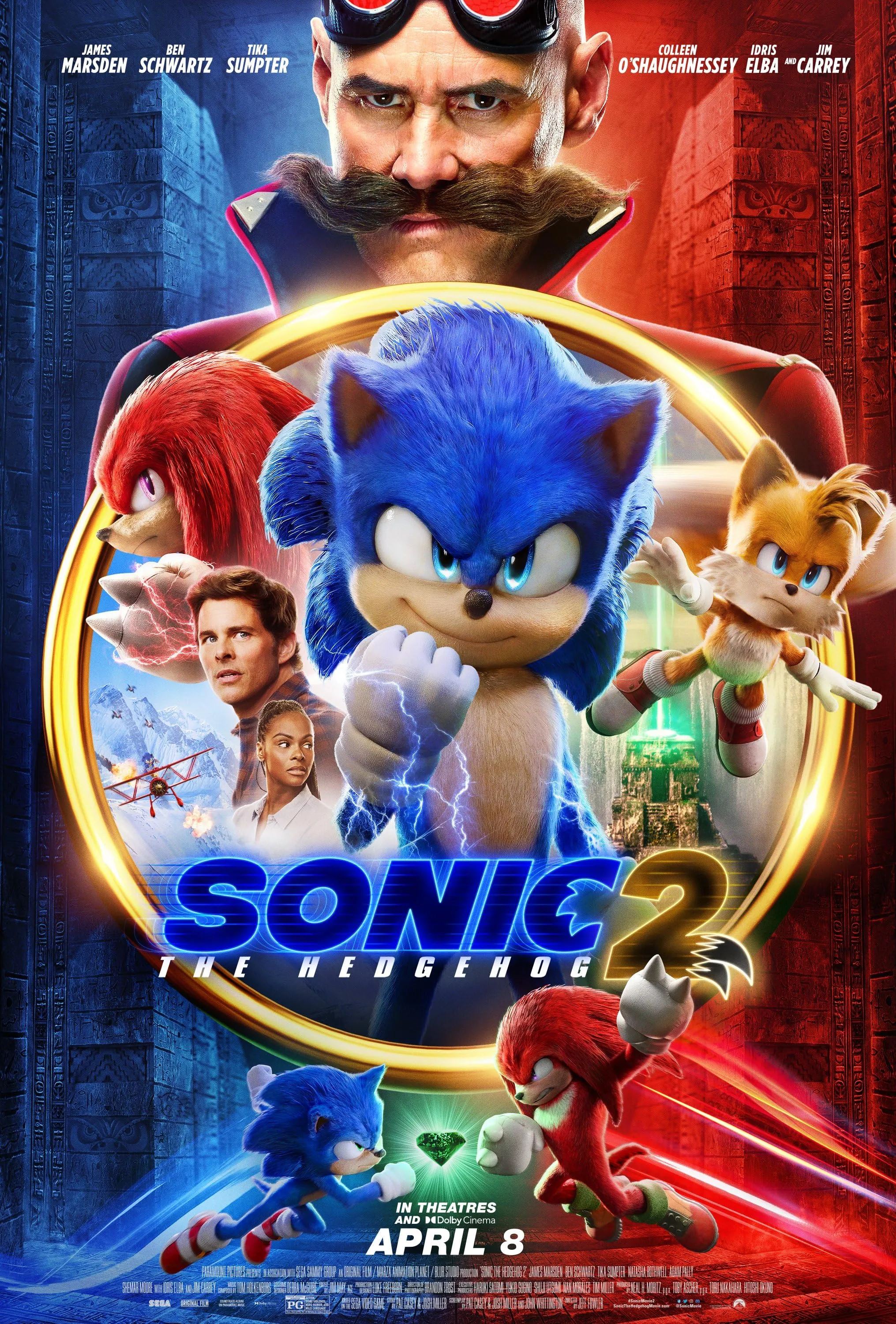 Sonic the Hedgehog 2 Poster