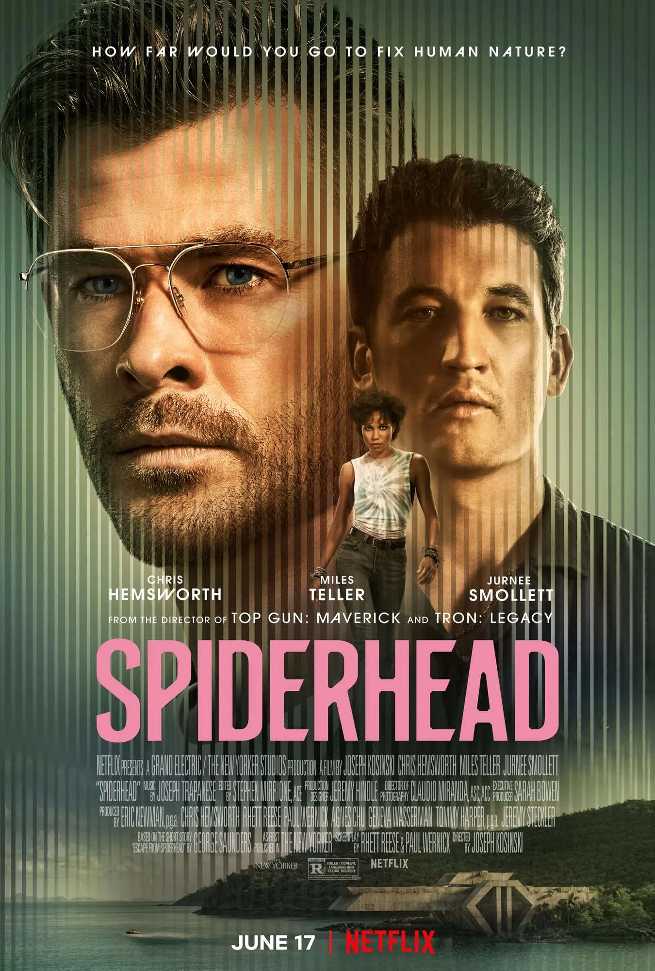 Spiderhead Poster