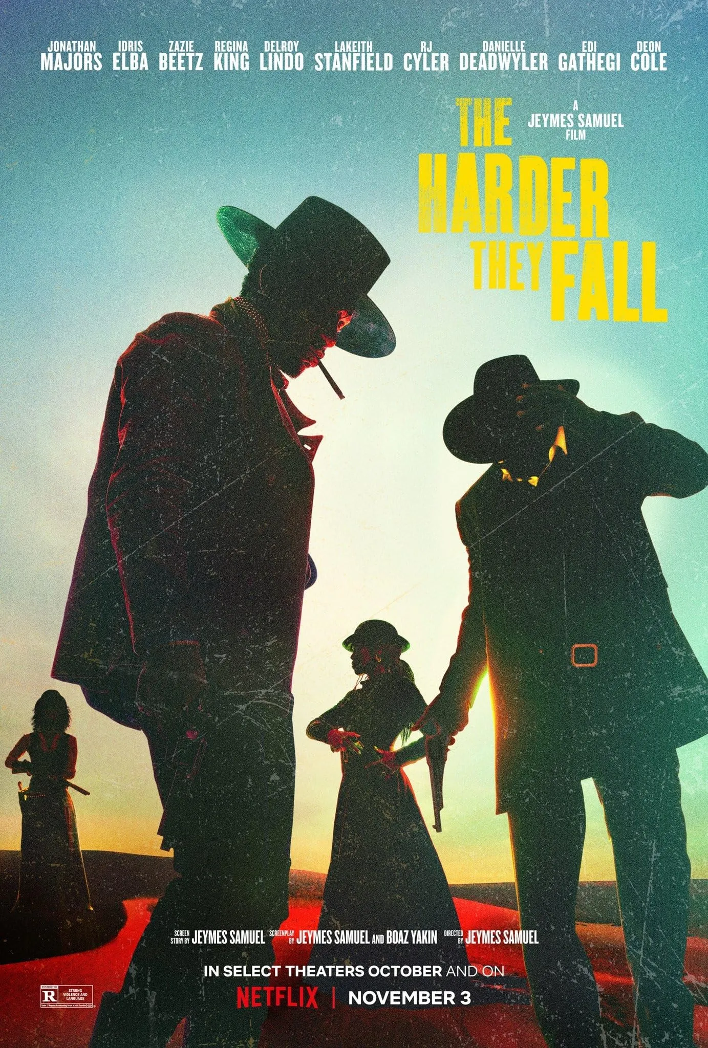 The Harder They Fall Poster