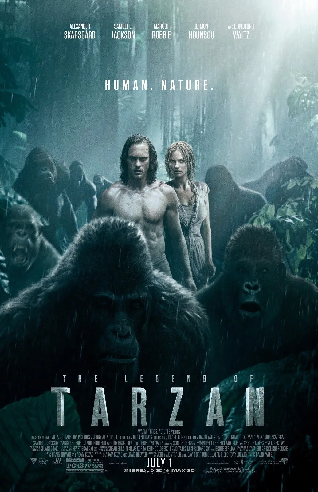 The Legend of Tarzan Poster